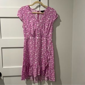 J Crew Pink Floral Dress